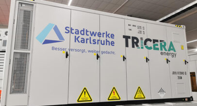Container-Design für die Batteriespeicher-Container der Stadtwerke Karlsruhe