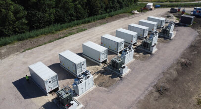 Bild vom Batteriespeicher-Projekt der TRICERA energy in Waardenburg für Eurus Energy Europe